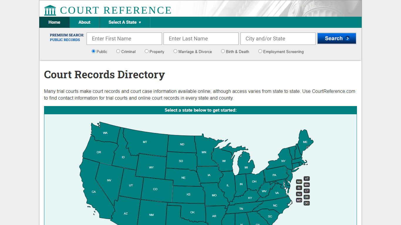 Court Records Directory